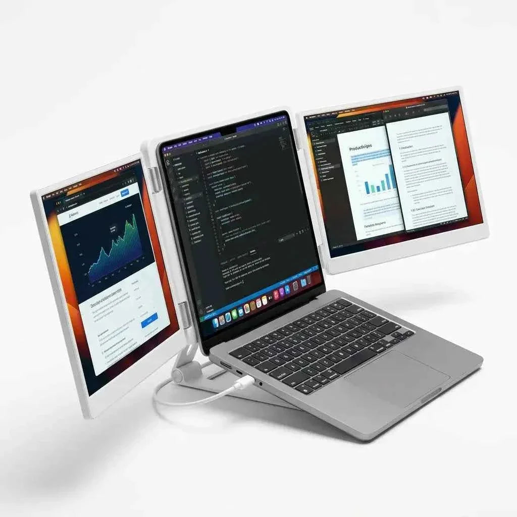 Dual-Screen Laptop Extender