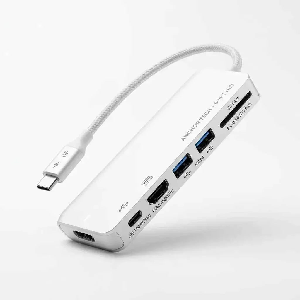 6-in-1 USB-C Hub