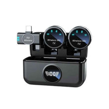 New magnetic wireless lapel microphone, outdoor phone mukbang video recording, noise-cancelling wireless microphone