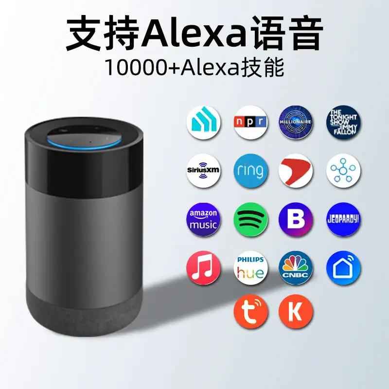 AI Voice Smart Speaker — 9-Language Assistant, Tuya & Alexa Compatible