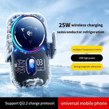 Qi2 25W Magnetic Car Mount — Wireless Charging with Active Cooling